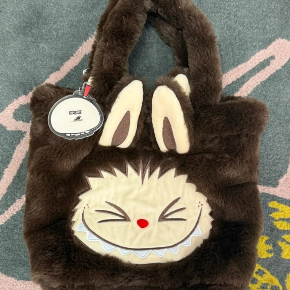 RARE Labubu Reversible Plush Bag - Picture 2 of 2